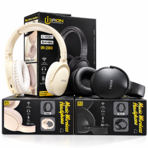 Casque Bluetooth sans fil IRON IR-280 pliable